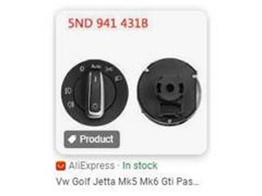 Spínač hlavného osvetlenia Guangzhou Yuhang Auto Parts Co., LTD